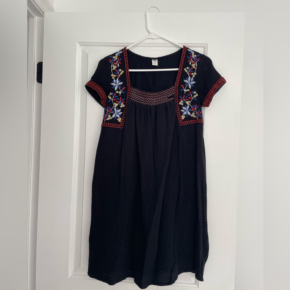Black Boho Dress